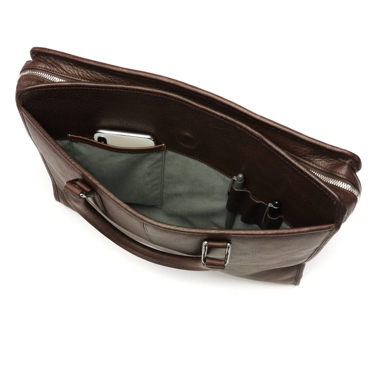 フラソリティ ブリーフケース Flathority Oil Milling Briefcase