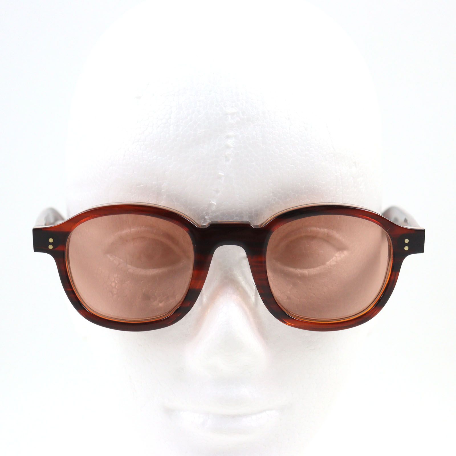 極美品○Lesca Lunetier レスカ ルネティエ BRUT PANTO 8mm アセテート