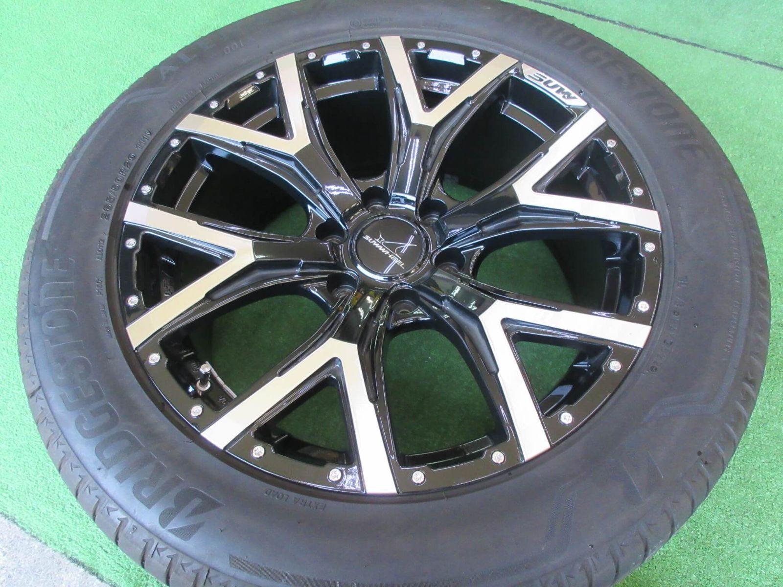クライメイト　フォルテ　8.5J-20 6H139.7 +20 ランクルプラド用　２０インチ中古セット入荷！