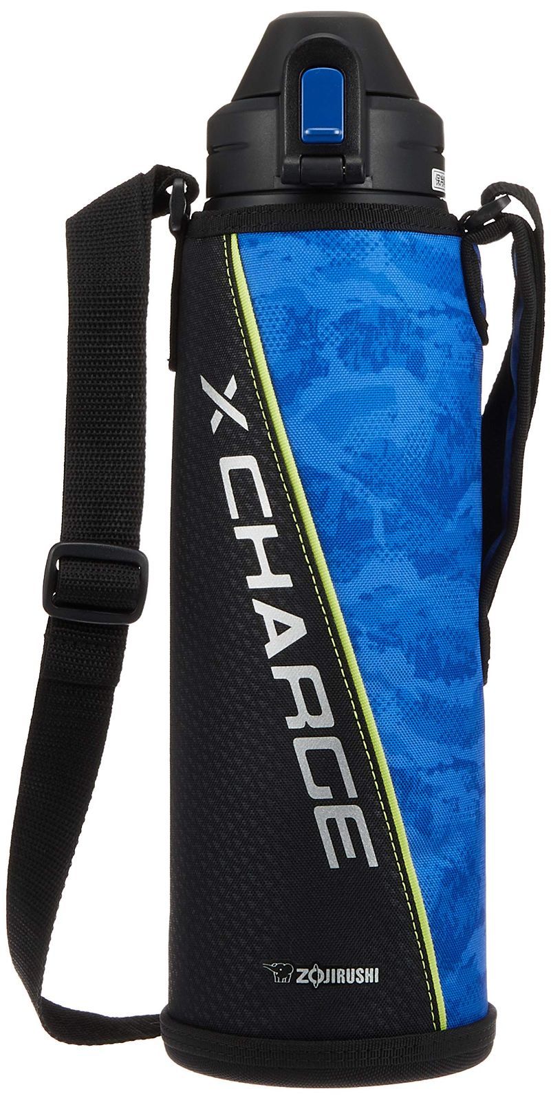 メイサイブルー_1.5L 象印マホービン クールボトル 水筒 1.55L スポーツタイプ 驚きの保冷力 丈夫なポーチ スポーツドリンクOK メイサイブルー SD-AJ15-AZ