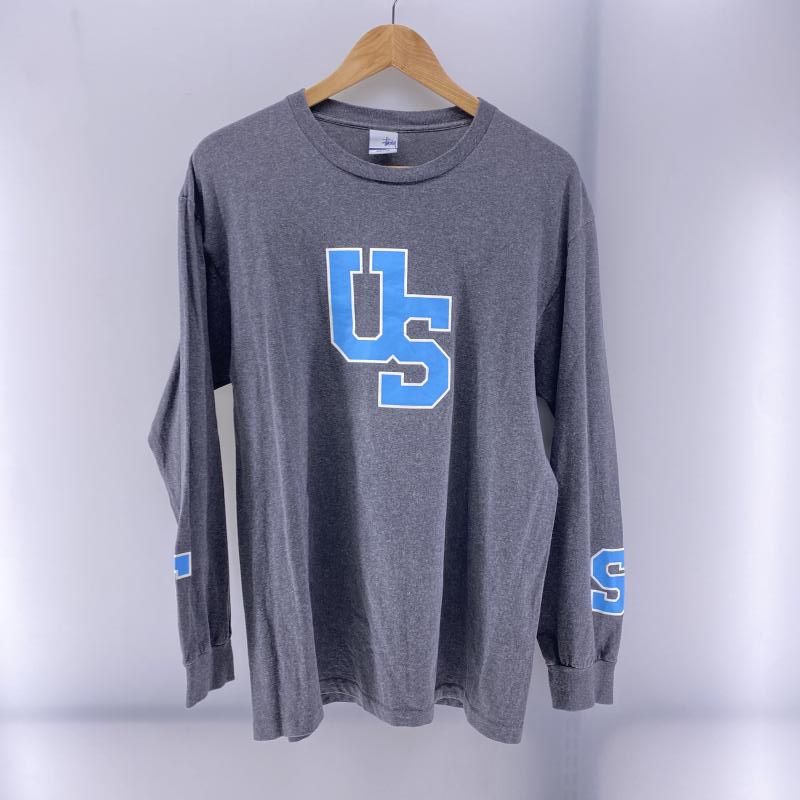 Old stussy ステューシー グレー tシャツ 90s USA製 STUSSY
