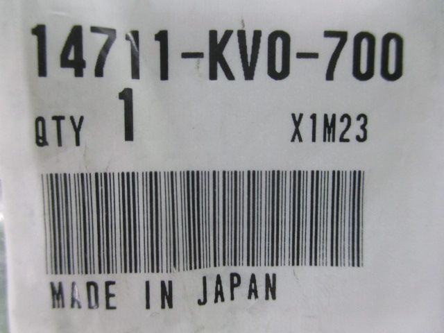 VTZ250 インレットバルブ 14711-KV0-700 在庫有 即納 ホンダ 純正 新品 バイク 部品 HONDA 車検 Genuine  VTR250 VT250F VF500F - メルカリ