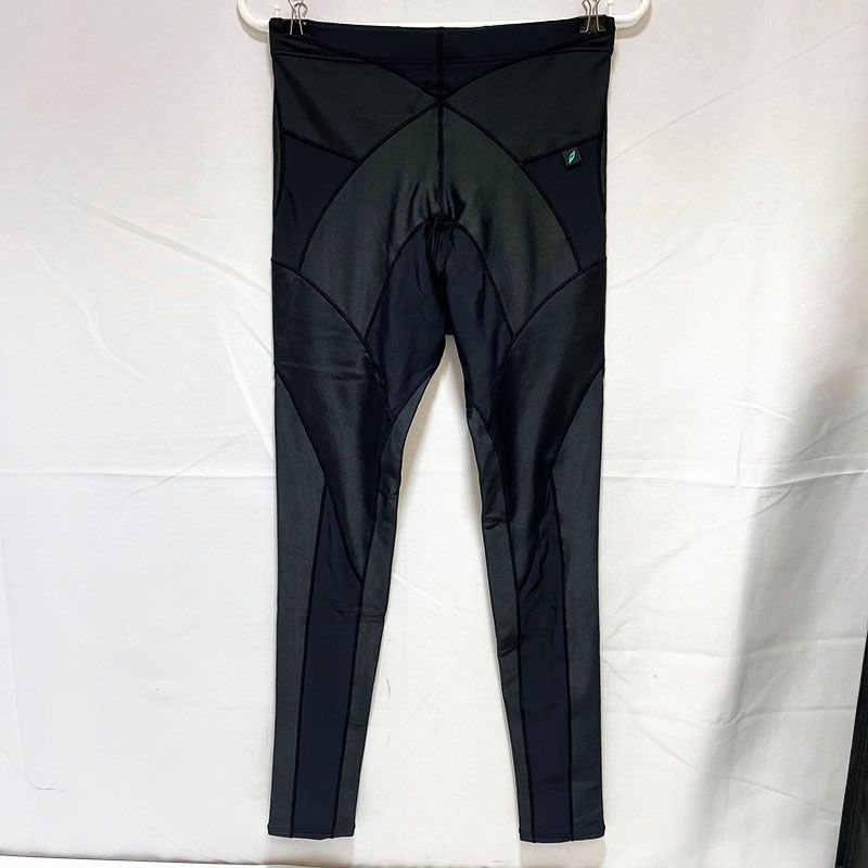 新古品 グラントイーワンズ BiBi Grant メンズ ファットバーンスパッツ L ブラック ER7-07-24