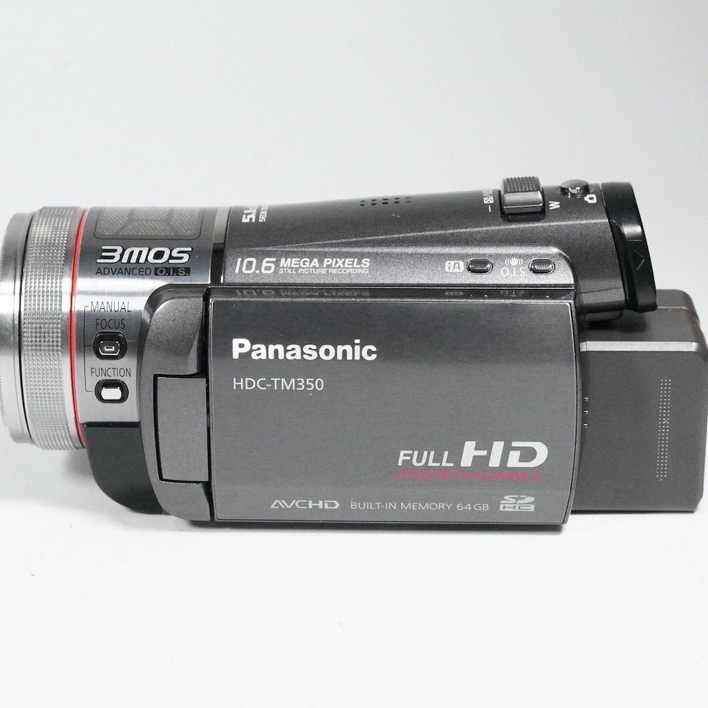 カメラ Panasonic パナソニック HDC-TM350 グレー 動作OK 返金保証 /2158