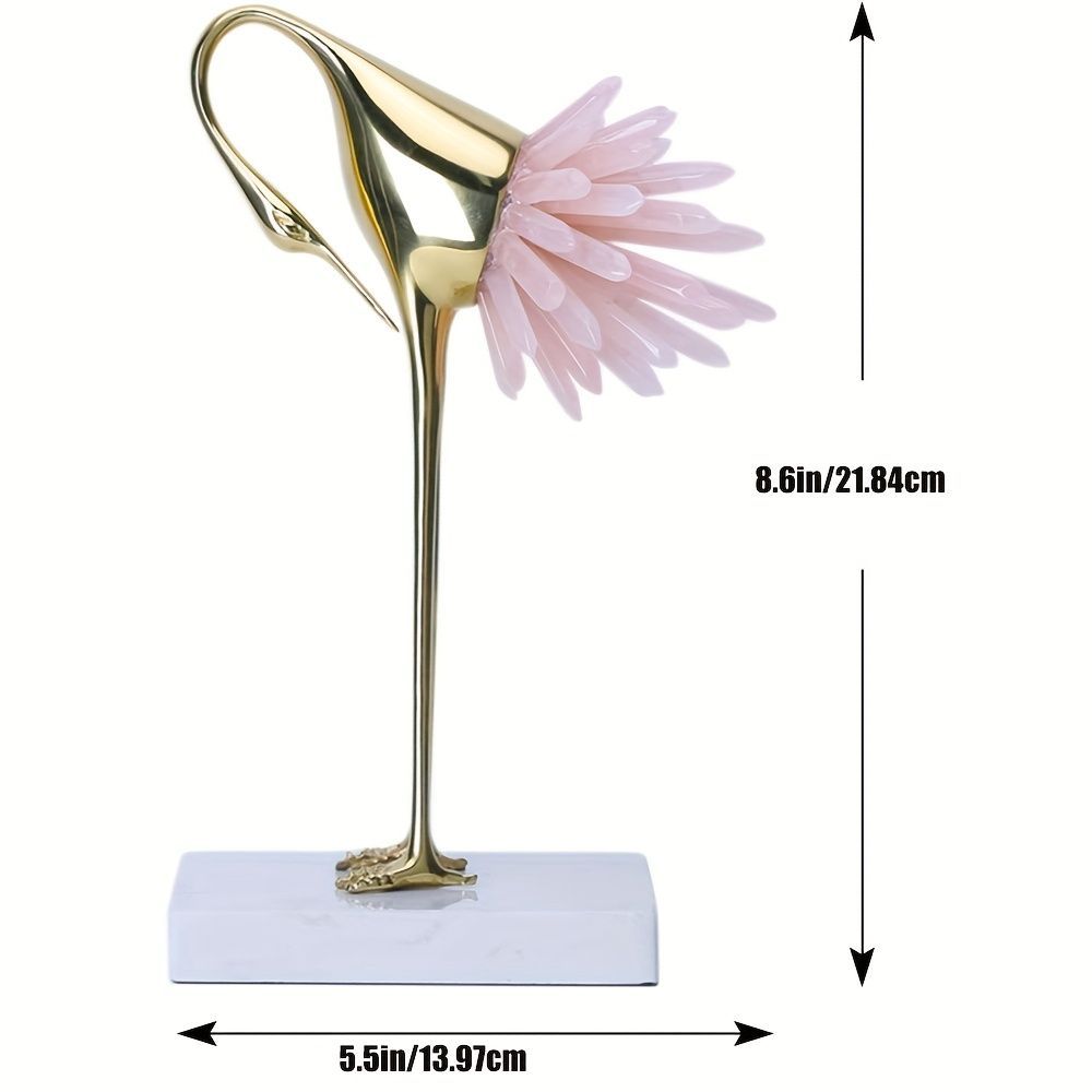 売れ筋 オブジェ エレガント 鶴 置物 鉄 モダン 鳥 美術工芸 動物 現代彫刻 デスク装飾 インテリア リビング ダイニング 寝室 玄関 ギフト プレゼント 贈り物 感 棚装飾