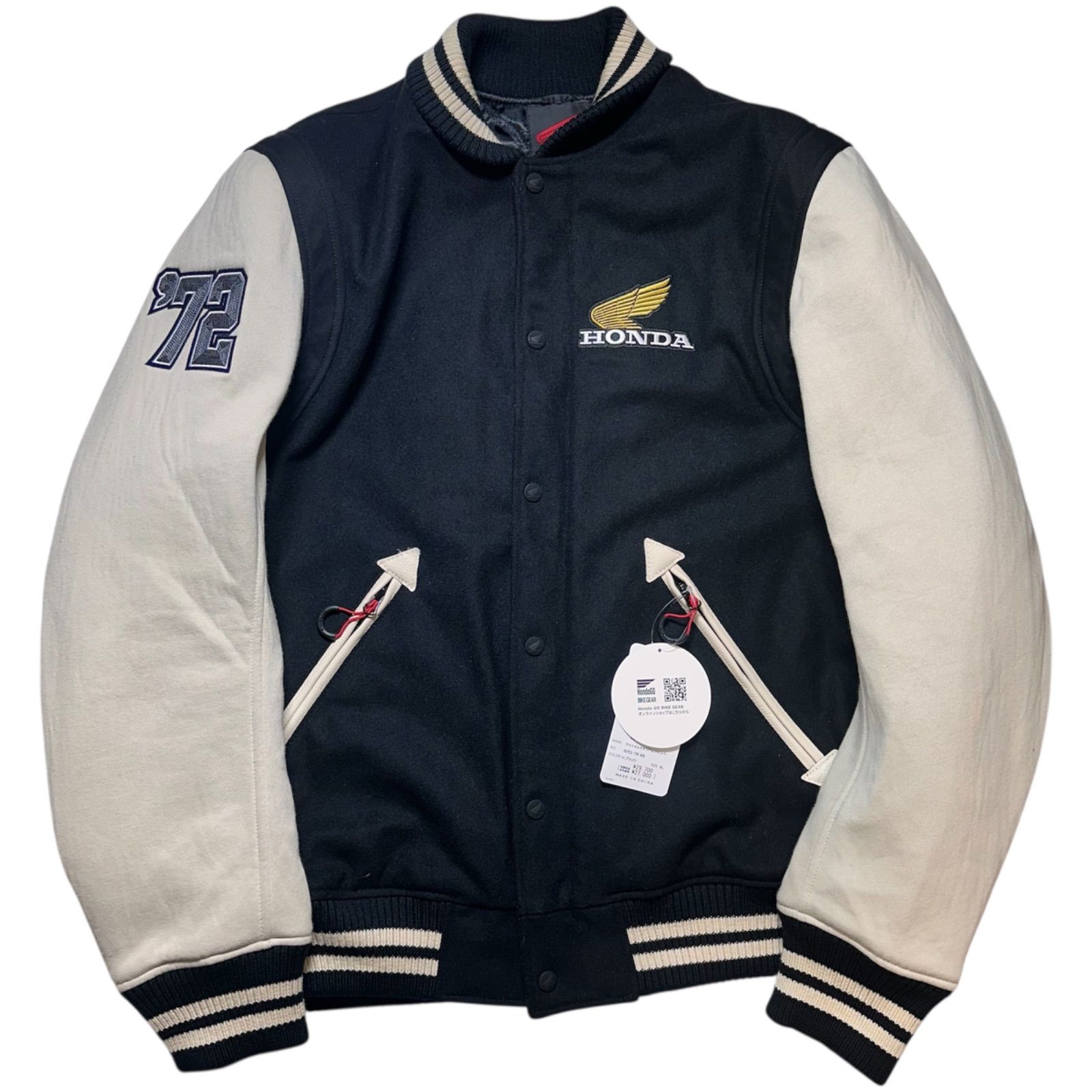 70】HONDA ホンダ スタジアムジャンパー stadium jumper ブラック