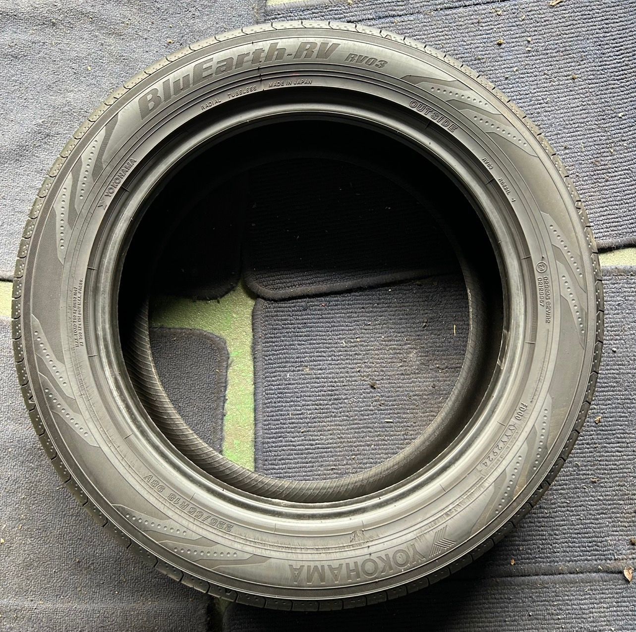 送料込み225/50r18BRIDGESTONE 24年製造2本バリ山 YOKOHAMA Blue Earth 225/45R18 バリ山 2本 - メルカリ