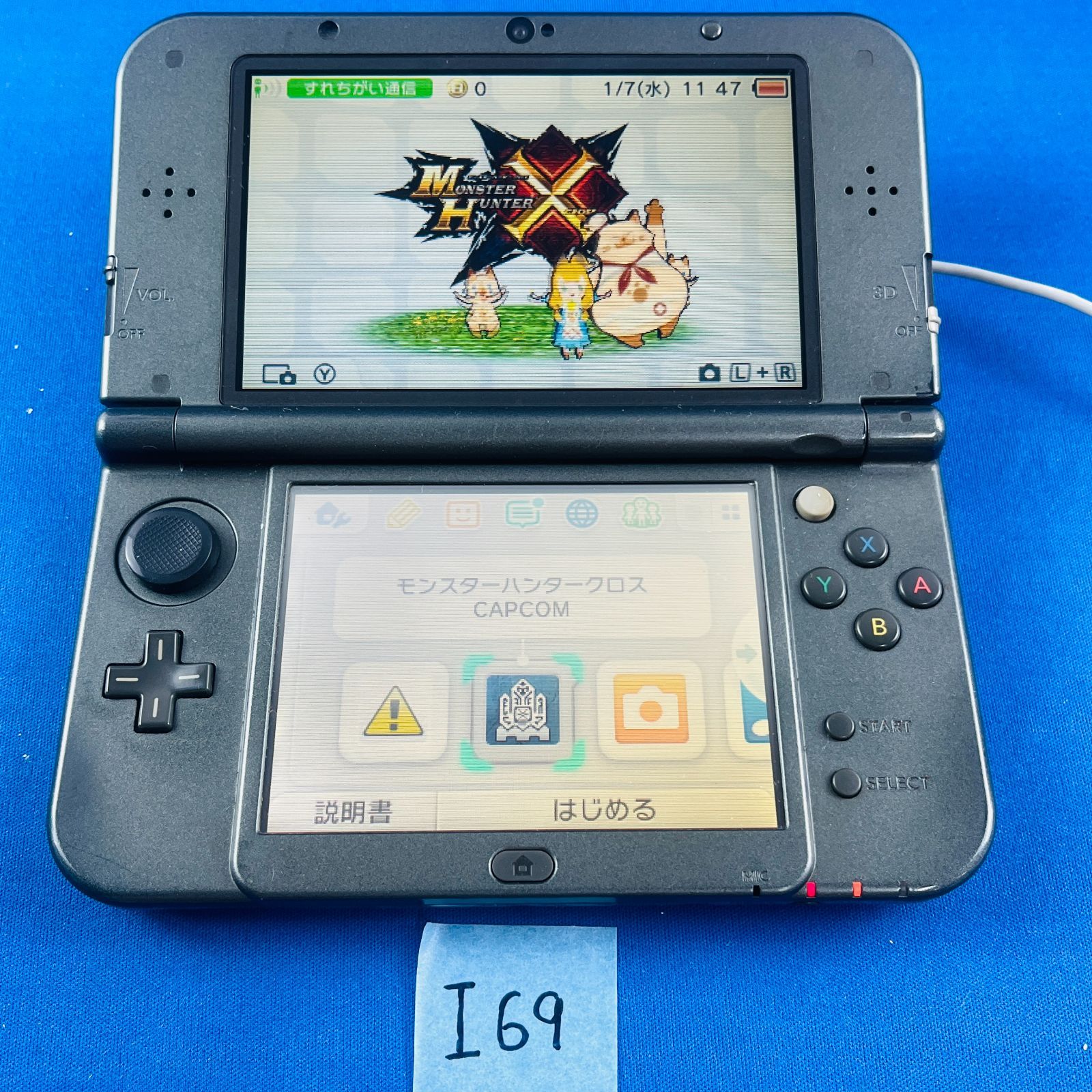 ◇I69【動作OK】New Nintend 3DSLL モンスターハンター4G