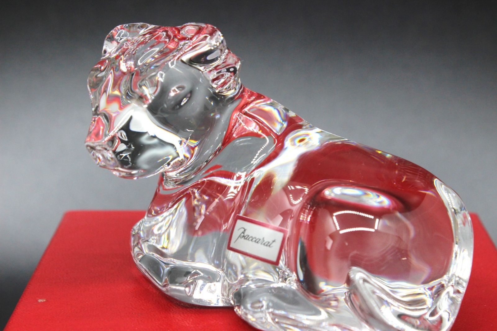 コレクション バカラ 干支 ウシ 牛 丑 クリスタル クリア オブジェ 置物