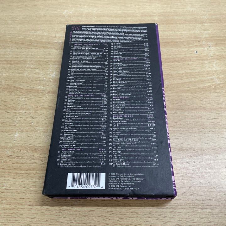 ▲01)【同梱不可】Deep Purple/Listen Learn Read On/ディープ・パープル/6CD/BOX/A △01)【同梱不可】Deep Purple/Listen Learn Read On/ディープ