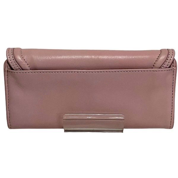 トリーバーチ ピンク レザー 長財布 レディース