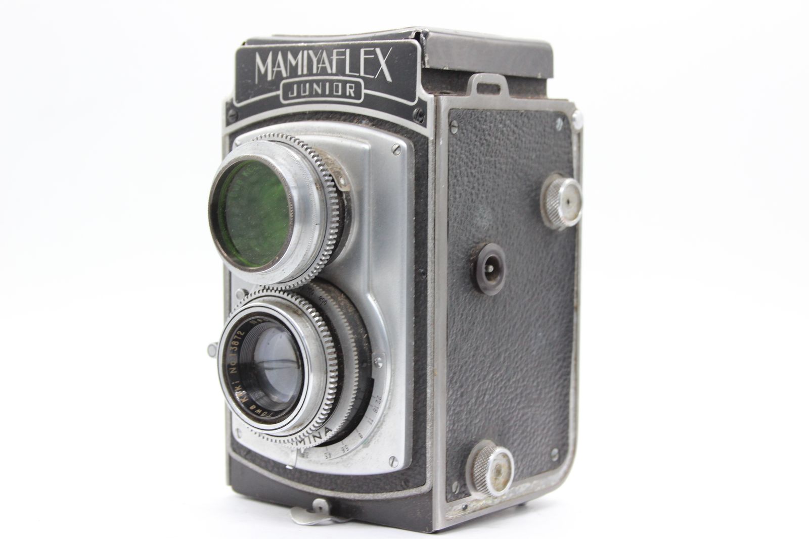 訳あり品】 マミヤ Mamiyaflex Junior Neocon Towa Koki 7.5cm F3.5 二