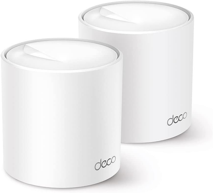 TP-Link WiFi 無線LANルーター dual_band Wi-Fi6 2402 + 574 Mbps HE160 メッシュWi-Fiシステム 3年保証 Deco X50/A 2ユニット