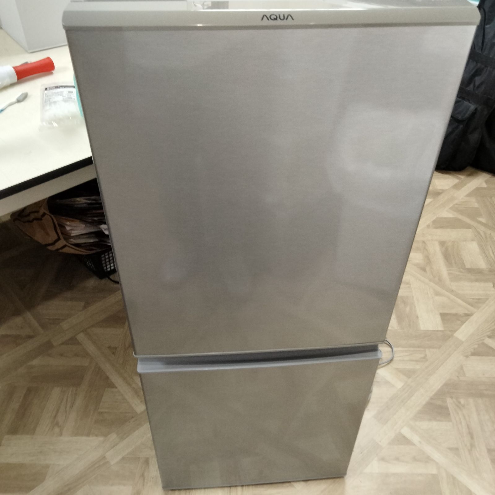 【送料込み・最終値下げ】アクア ノンフロン冷蔵庫 126L 2021年製 N-6045] AQUA ノンフロン冷蔵庫 126L 2021年製 AQR-13K(S