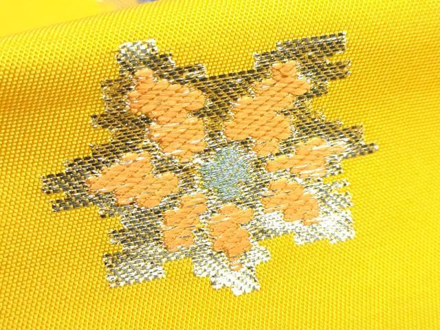 平和屋着物□極上 龍村平蔵柄 太鼓柄 本袋帯 モールー房文錦 金銀糸  