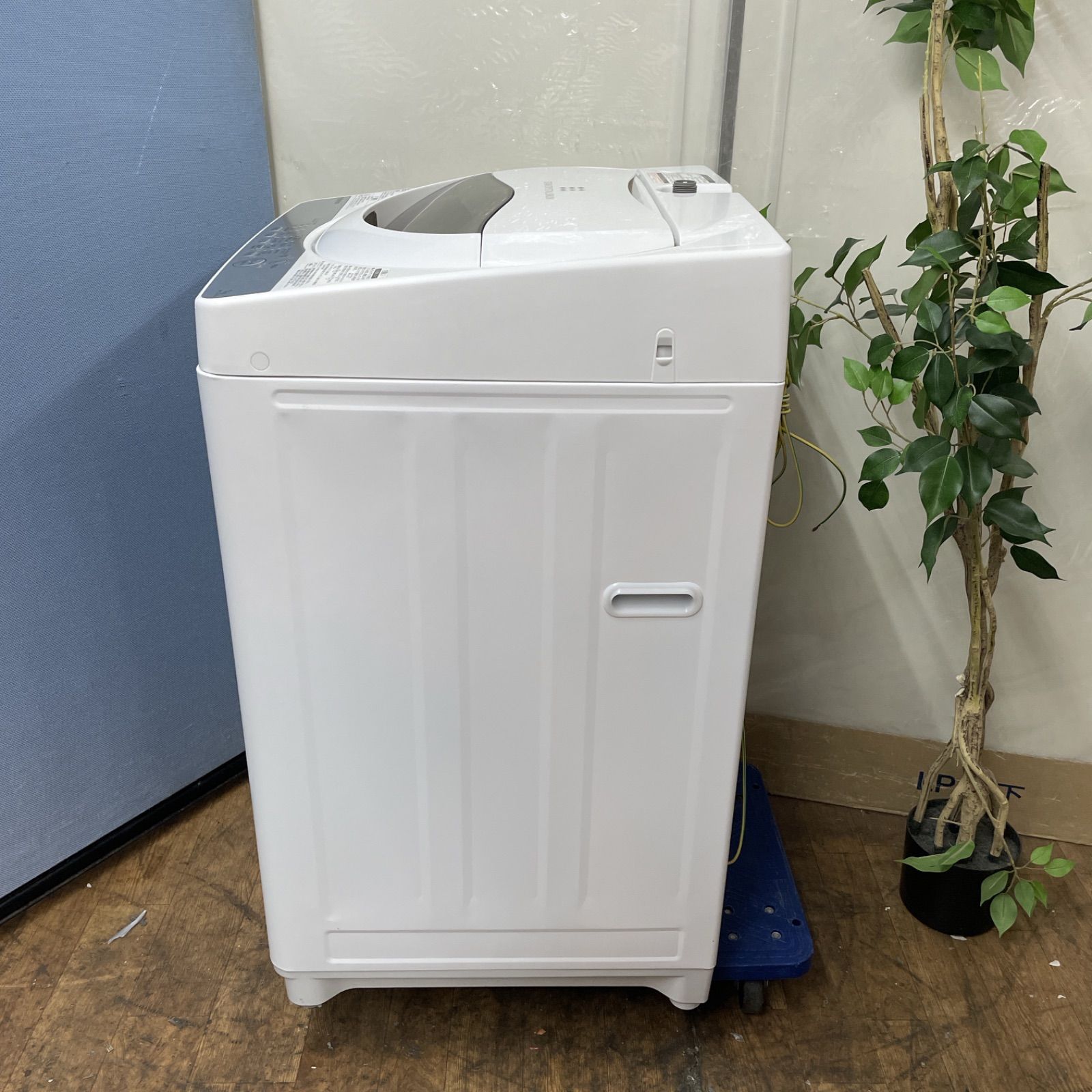 R221 ☀️ TOSHIBA 洗濯機（洗濯5.0㎏) 19年製 AW-5G6 ⭐ 動作確認済 