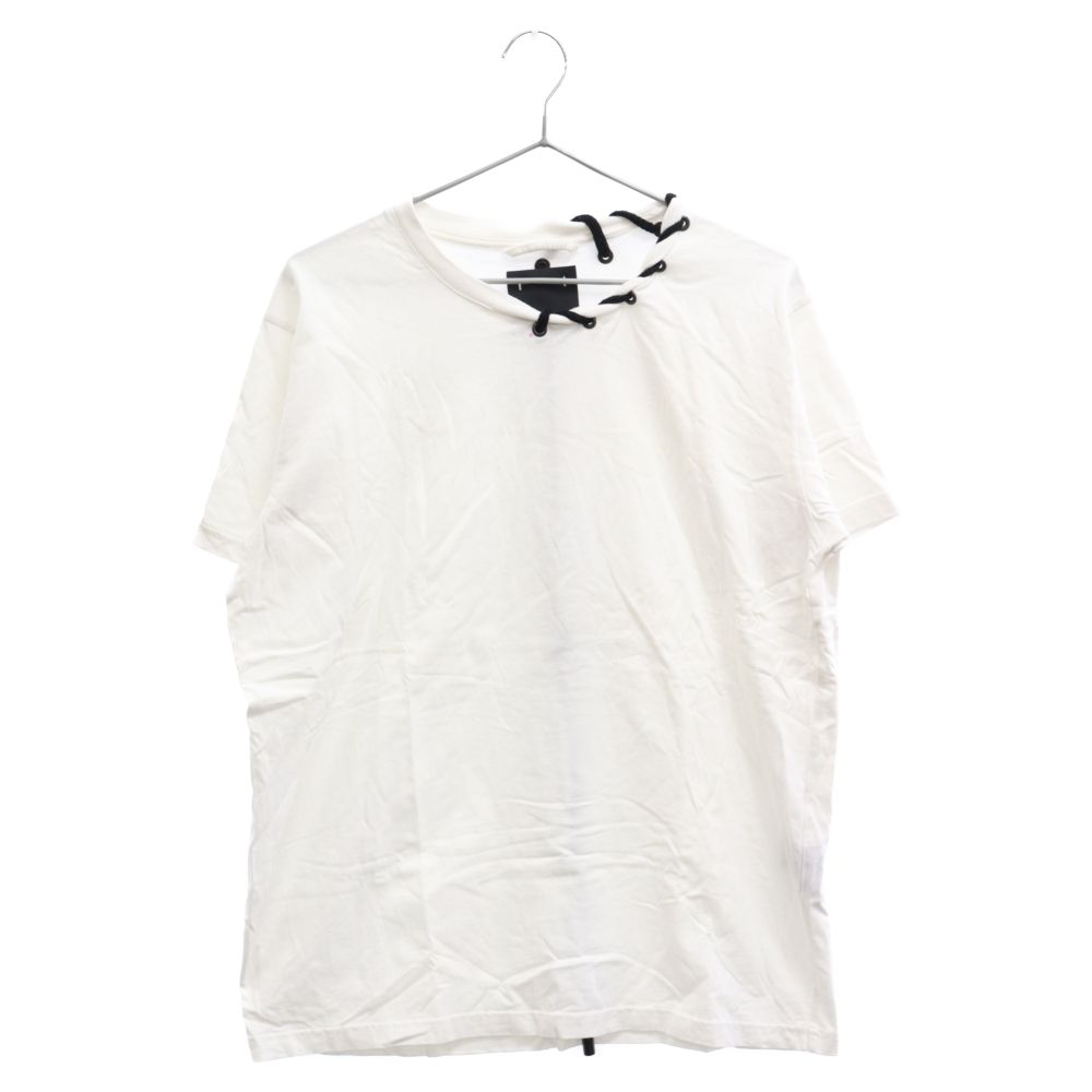 CRAIG GREEN (クレイググリーン) ネックレースデザイン 半袖Tシャツ ホワイト