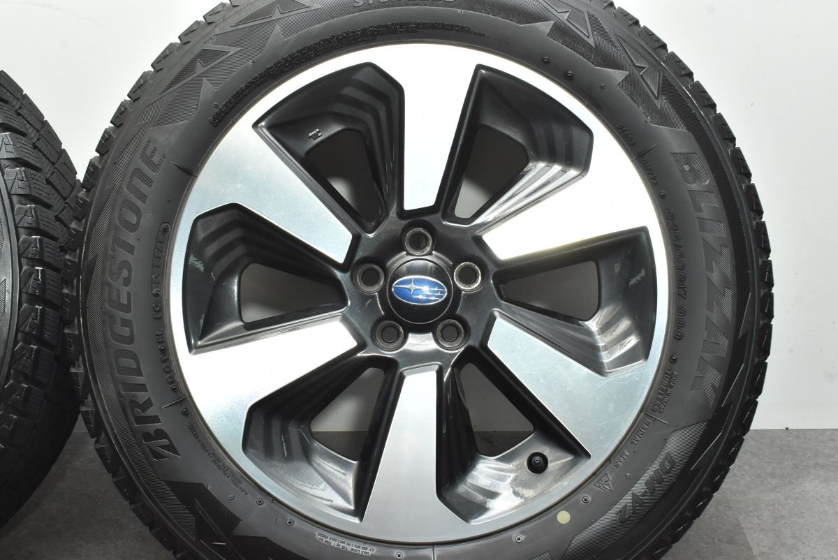 スバル SJフォレスター純正◆7J 17インチ IS48 5/100 ハブ径56ｍｍ◆225/60R17 付◆BRレガシィアウトバック スバル XVにも!! SUBARU（スバル） SJ フォレスター 純正 17インチ 7J+48 2020年 TOYO