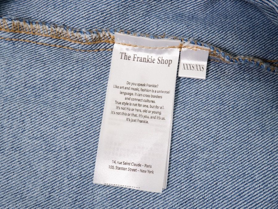 The Frankie Shopザフランキーショップ Dallas oversized denim shirt