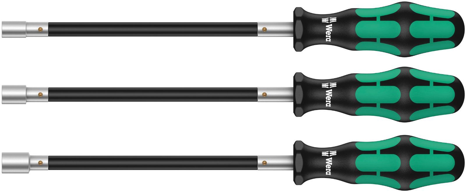 Ｗｅｒａ ３９１ ３ クラフトフォームナットドライバーセット 135311