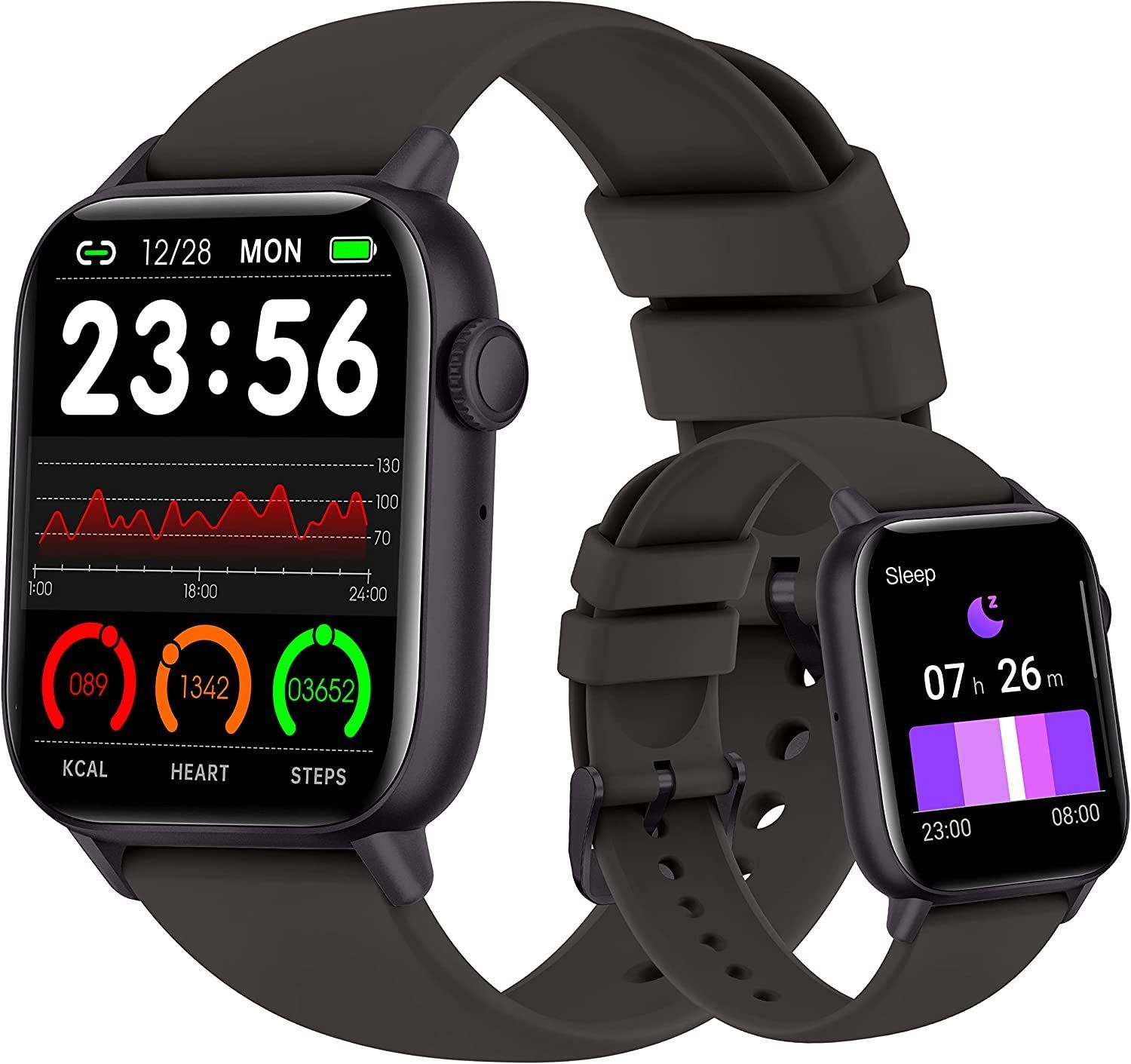 スマートウォッチ 2023新登場 Bluetooth5.3通話機能付き iphone対応 アンドロイド対応 1.93インチ大画面 Smart  Watch 100多種類な運動モード