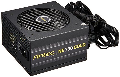 ANTEC 80PLUS GOLD認証取得 高効率高耐久電源ユニット NE750 GOLD