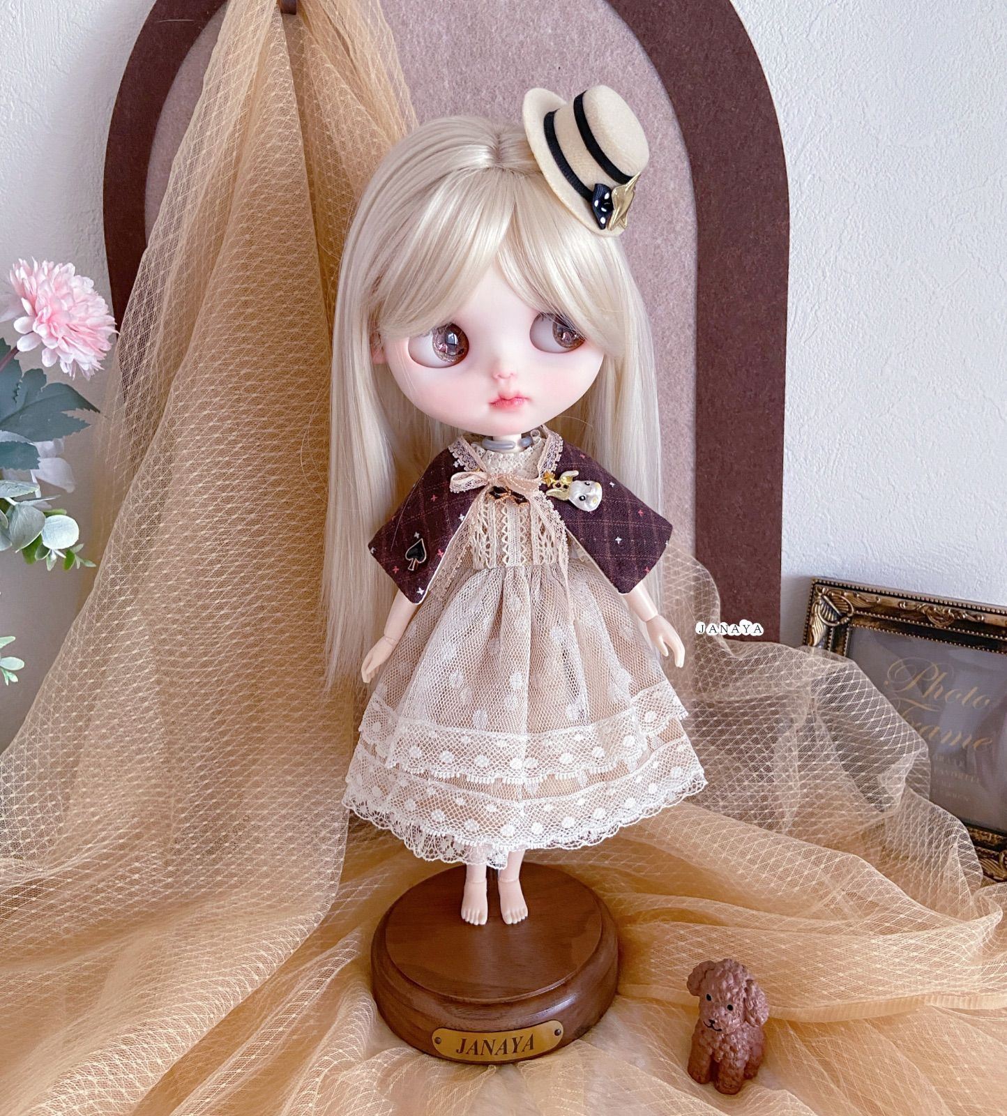 DW307 BJD 1/3 人形 ドール　用ウィッグ カツラ 耐熱 ハンドメイド 1⁄3 BJD カツラ ドール用 ウイッグ ハンドメイド DW307 BJD 1⁄3 人形