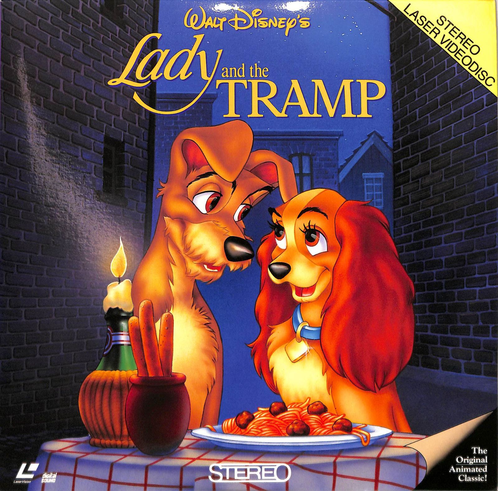 LD / ウォルト・ディズニー / Lady And The Tramp 1955 わんわん物語