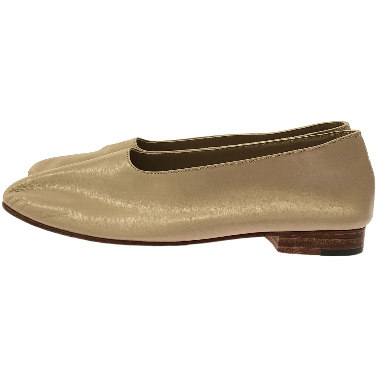 マルティニアーノ　MARTINIANO　size36 ベージュ MARTINIANO マルティニアーノ Glove フラットシューズ ベージュ
