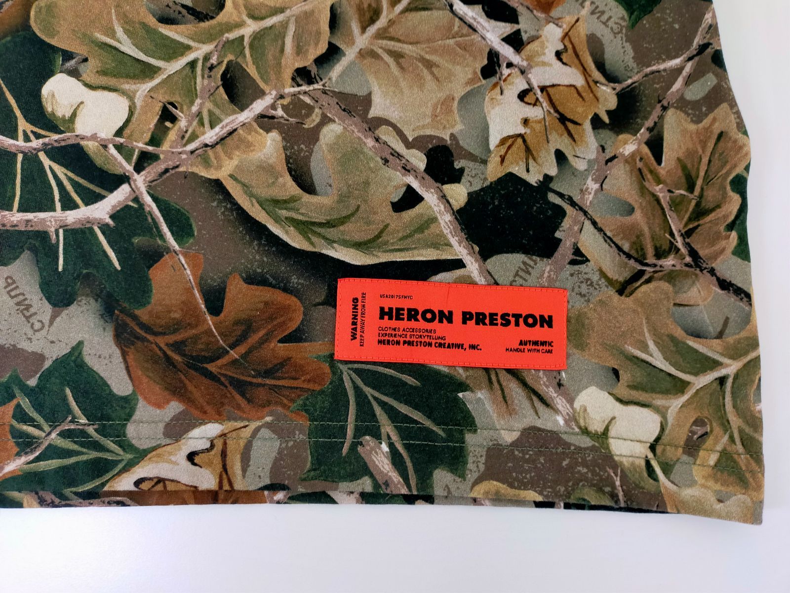 70.HERON PRESTON × CARHARTT 18AW Camo 半袖 Tee Mサイズ - メルカリ