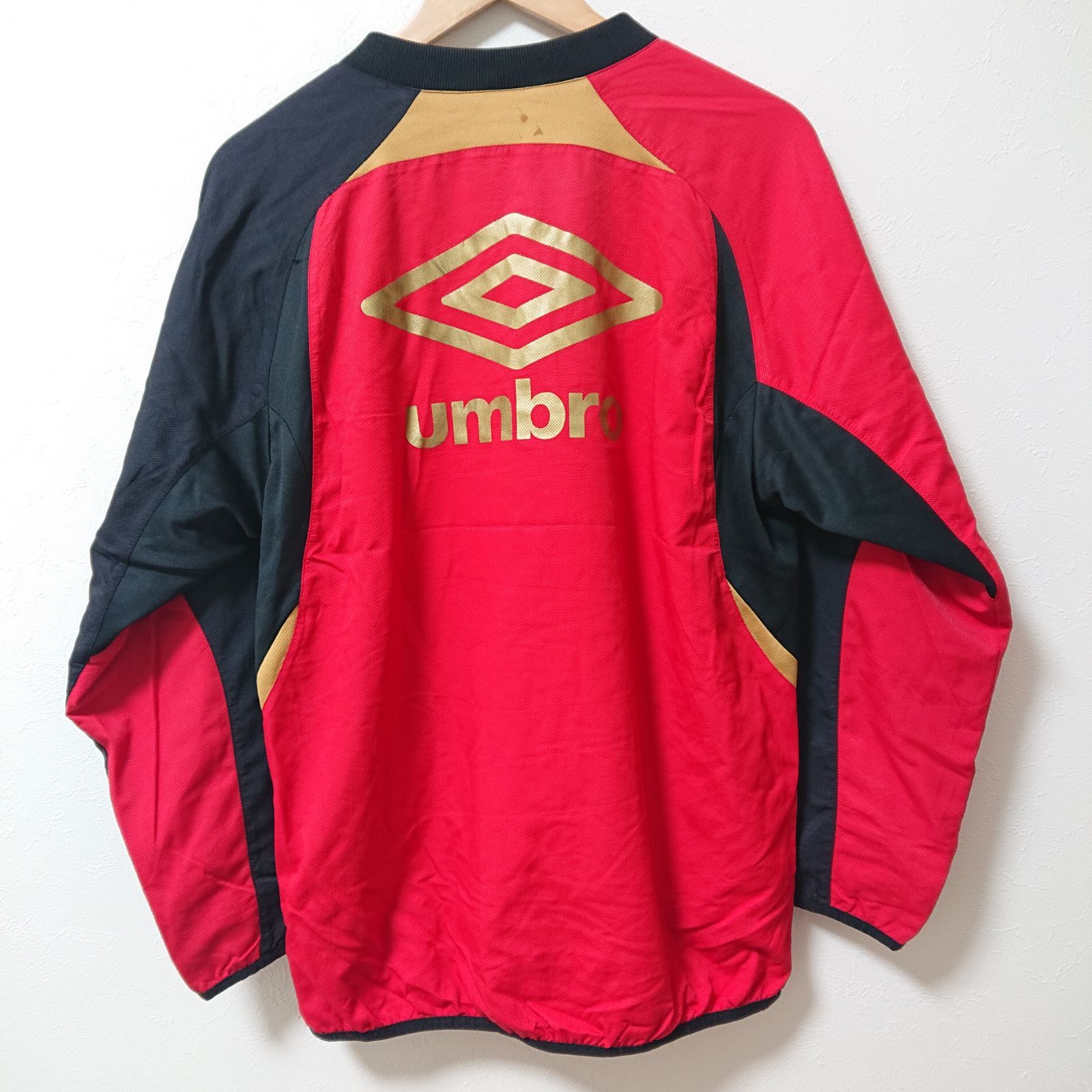 w^)b umbro アンブロ 長袖 ナイロンプルオーバー ナイロンジャケット