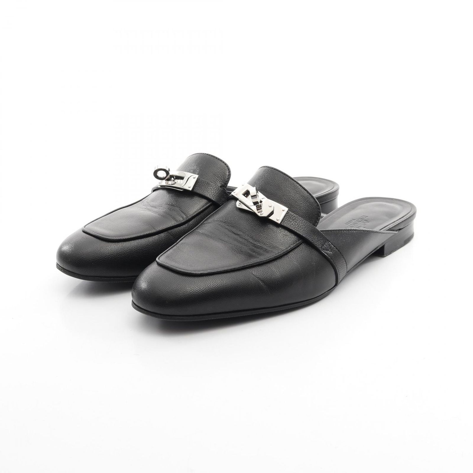 【Hermes】 オズミュール サンダル ケリーバックル エルメス HERMES サンダル ミュール オズ ケリーバックル 38.5