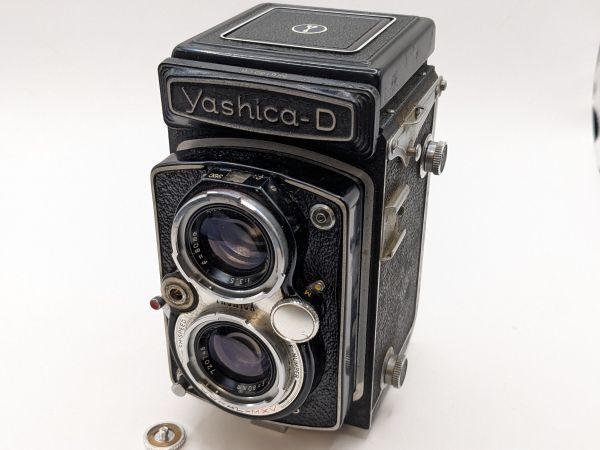 ジャンク Yashica-D ヤシカ-D 二眼レフ フィルムカメラ f 80mm 1 3.5 DIAP9003 4841_87_30