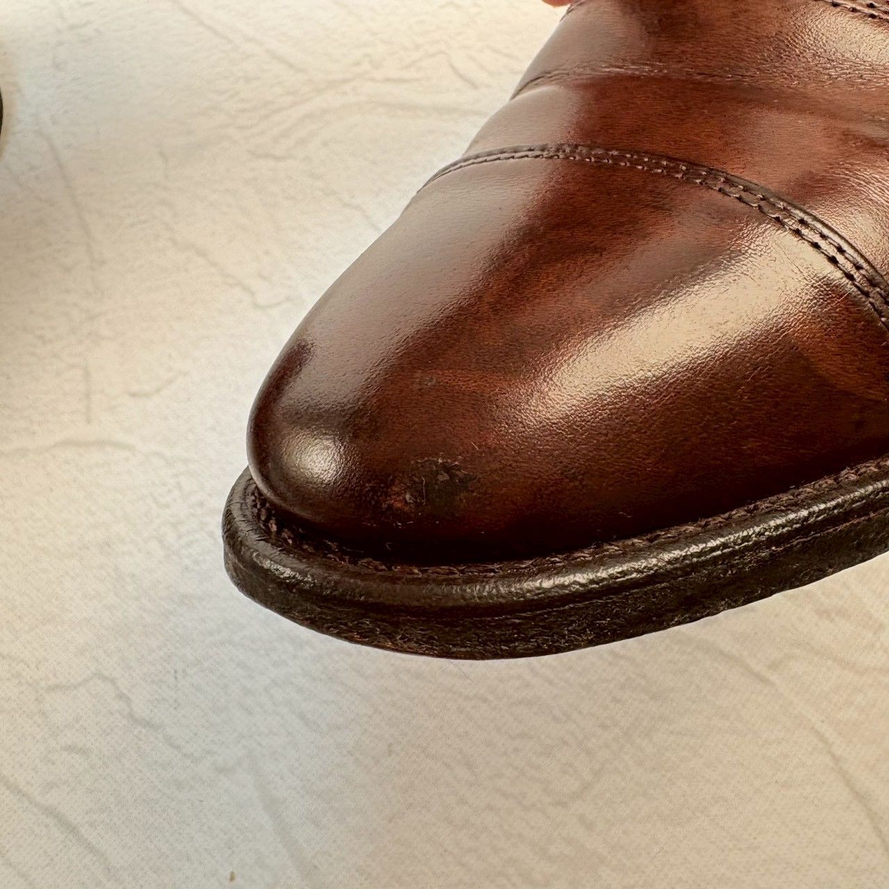  Allen Edmonds アレンエドモンズ PARK AVENUE パークアベニュー ストレート 内羽根 茶 ブラウン US 7 D 25 cm W 3213 ドレス ビジネスシューズ ブーツ 革靴