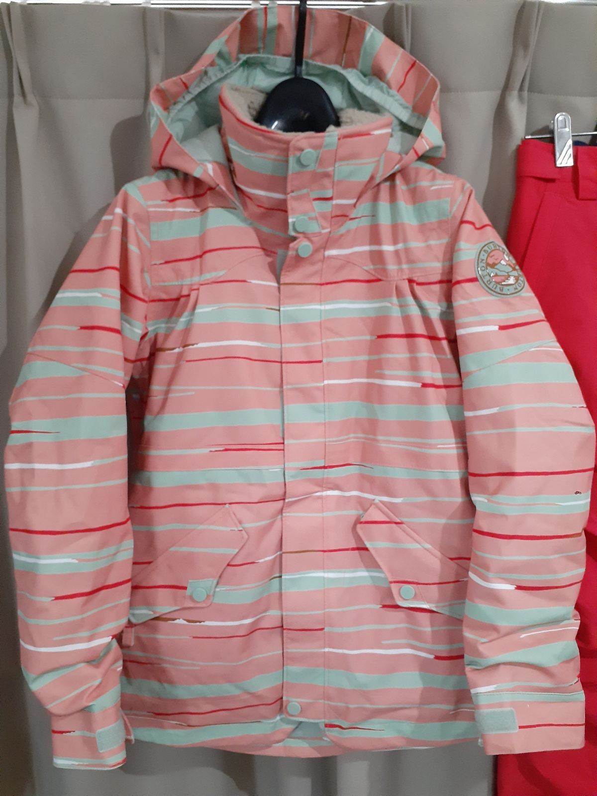BURTON バートンスキー スノーボードウェア セットアップ　M 140 子供用 BURTON バートン スキー スノーウェア 上下 セットアップ