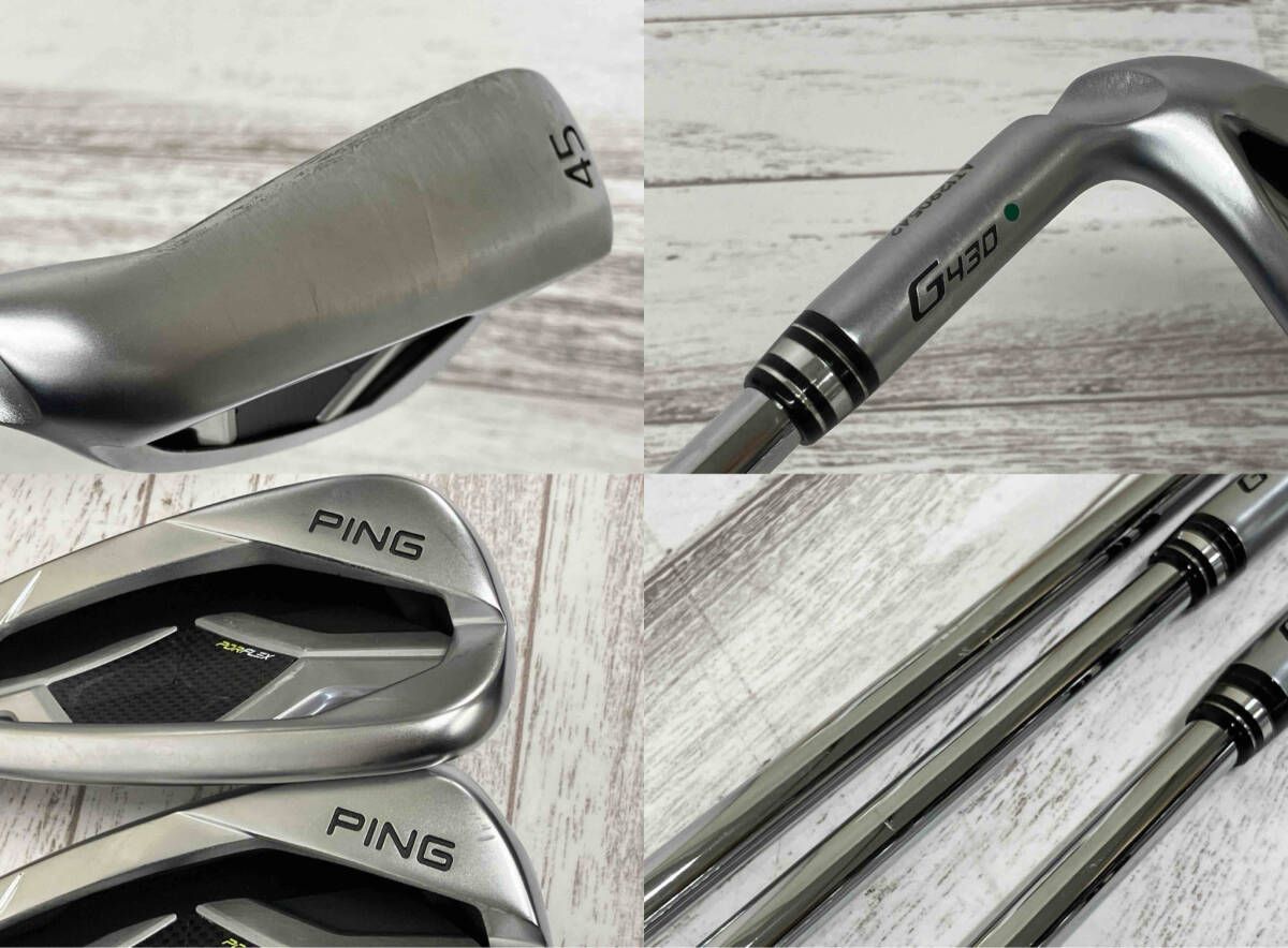 PING G430アイアンセット 7本セット PING ピン 中古アイアンセット G430 7本の商品詳細｜中古ゴルフ