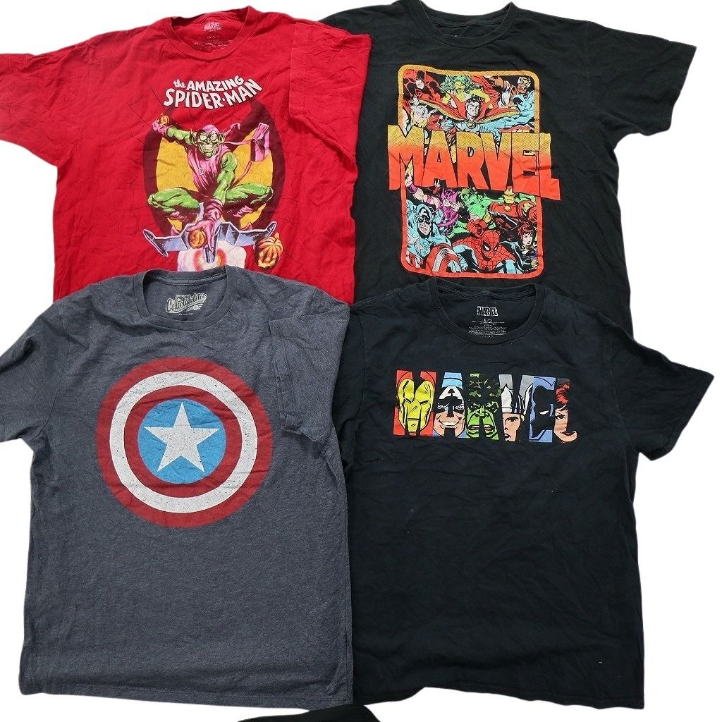 MPM91 US古着 MARVEL DC Tシャツ レディース まとめ売り20枚 MPM91 US古着 MARVEL DC Tシャツ レディース まとめ売り20枚