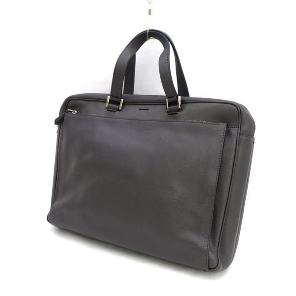 FENDI | フェンディ ビジネスバッグ ブリーフケース レザー グレー ギャランティ 7VA323 00p3DF0ｊ62 バッグ|バック|BAG|鞄|カバン ブランド