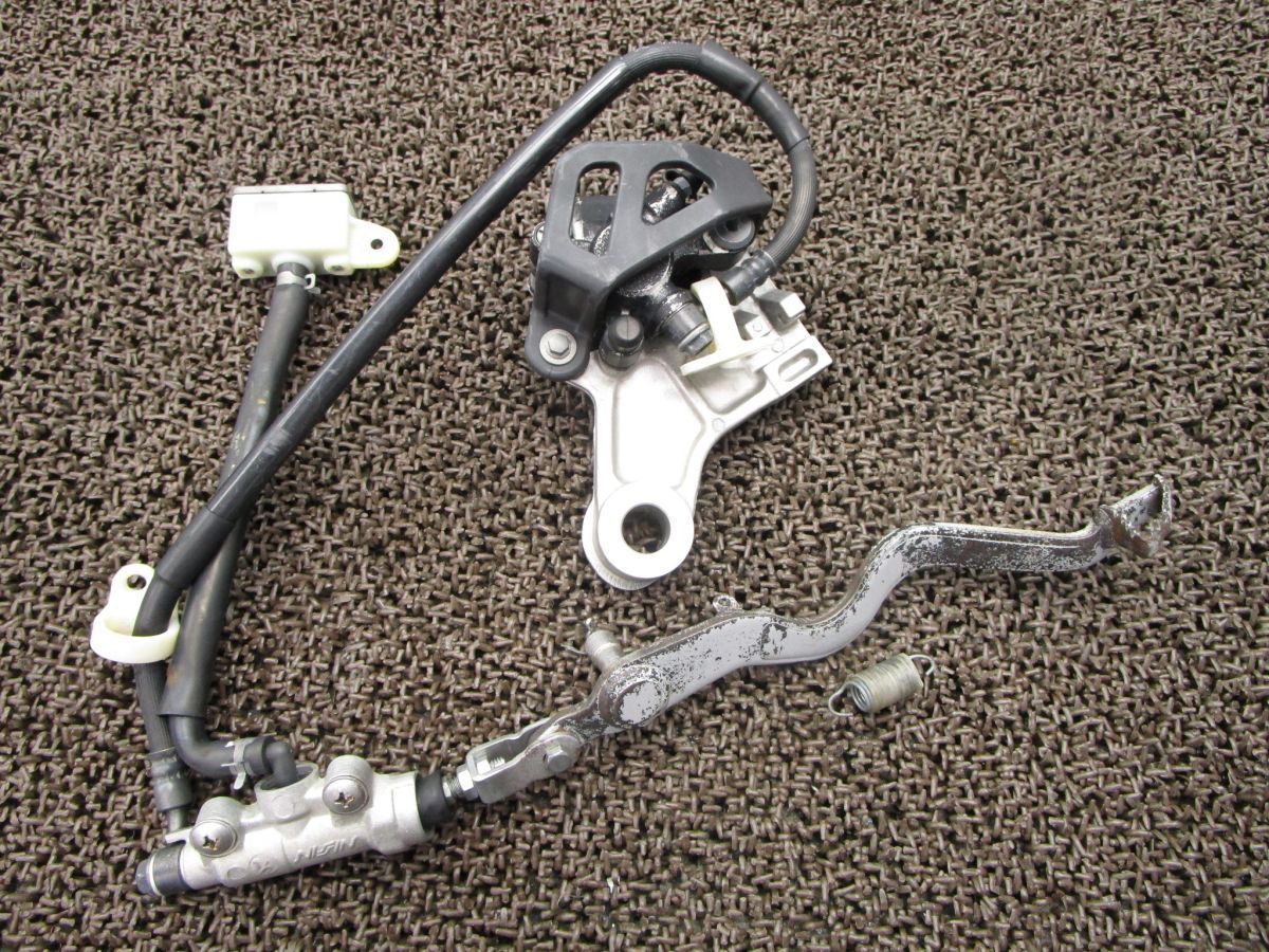 DトラッカーX リアキャリパー マスター S690 ブレーキペダル！LX250V カワサキ 【 LX250DEA 】 D-TRACKER インジェクション 動画有