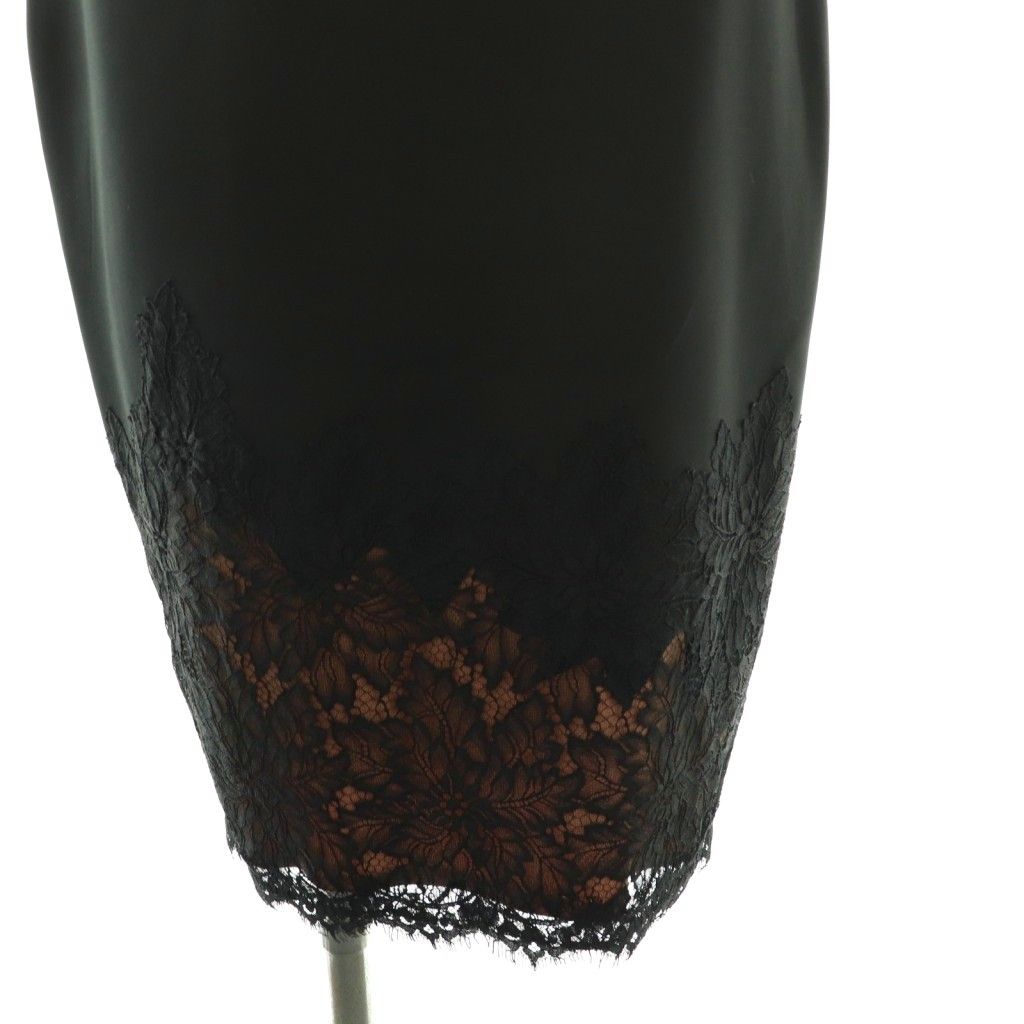 Tadashi Shoji 黒のレースノースリーブワンピース Tadashi Shoji 黒のレースノースリーブワンピース レディース