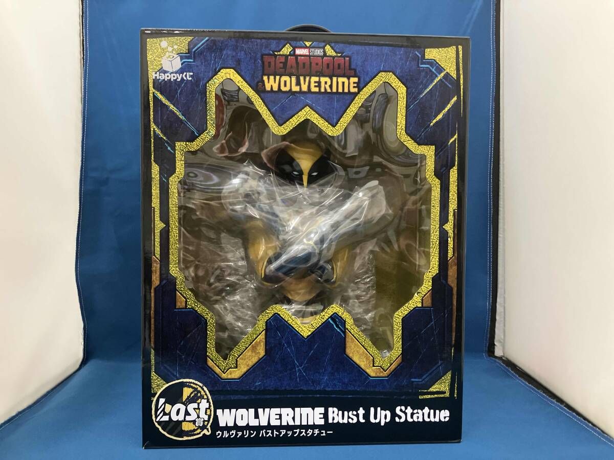 Last賞 ウルヴァリン バストアップスタチュｰ Happyくじ MARVEL デッドプｰル-ウルヴァリン ウルヴァリン