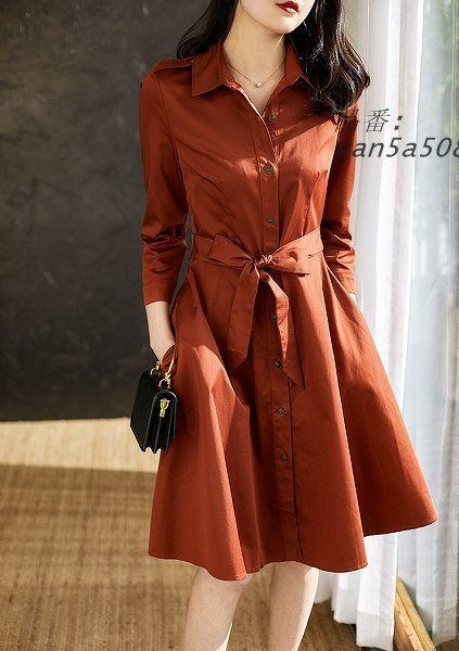 コットンワンピース