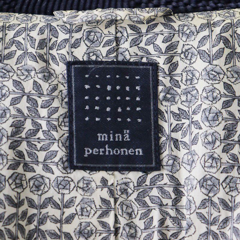 mina perhonen ミナペルホネン　jour ロングコート　38 mina perhonen - 限定✨つづく記念✨ ミナペルホネン yuki no hi