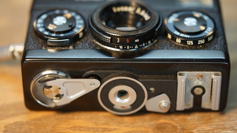 8734 良品 Rollei 35 露出計OK シンガポール製 ブラック - メルカリ