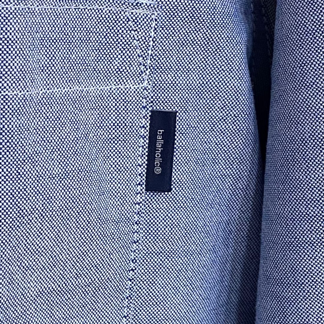 BALLA HOLIC net oxford shirts ボタンダウンシャツ - メルカリ