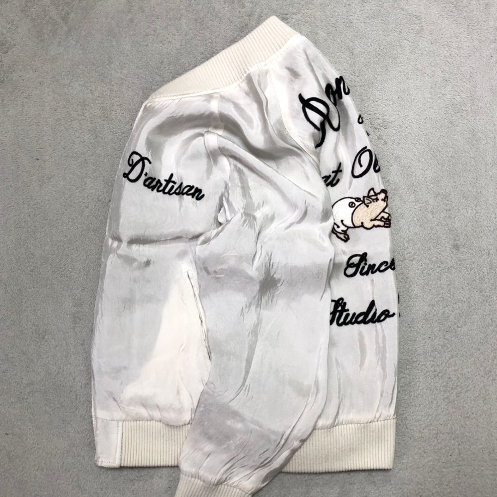 STUDIO D'ARTISAN リバーシブル スカジャン スーベニアジャケット 刺繍