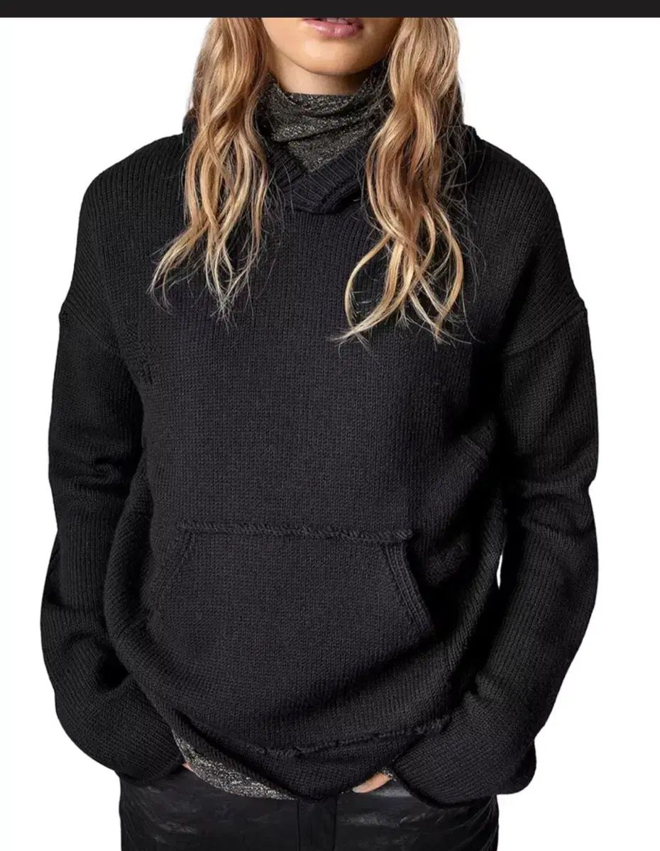 ZADIG-VOLTAIRE ザディグ エ ヴォルテール フード付きセーター Barry We Sweater