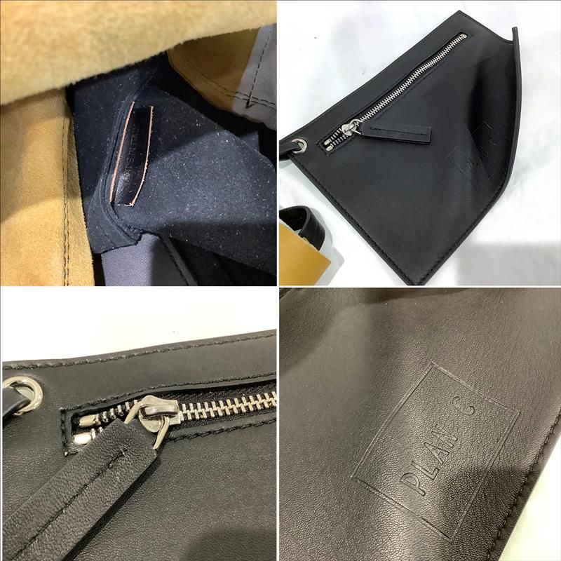 プラン シー（PLAN C）19SS SHPPER BIG ラムナッパレザーラージトート 