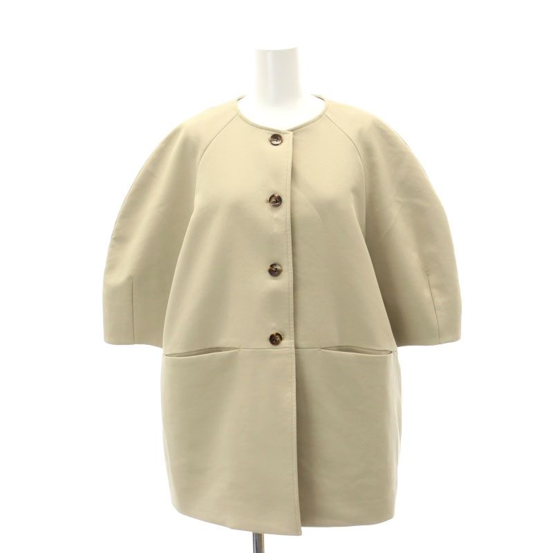 クラネ CLANE 23SS HALF SLEEVE COCOON JACKET ジャケット 七分