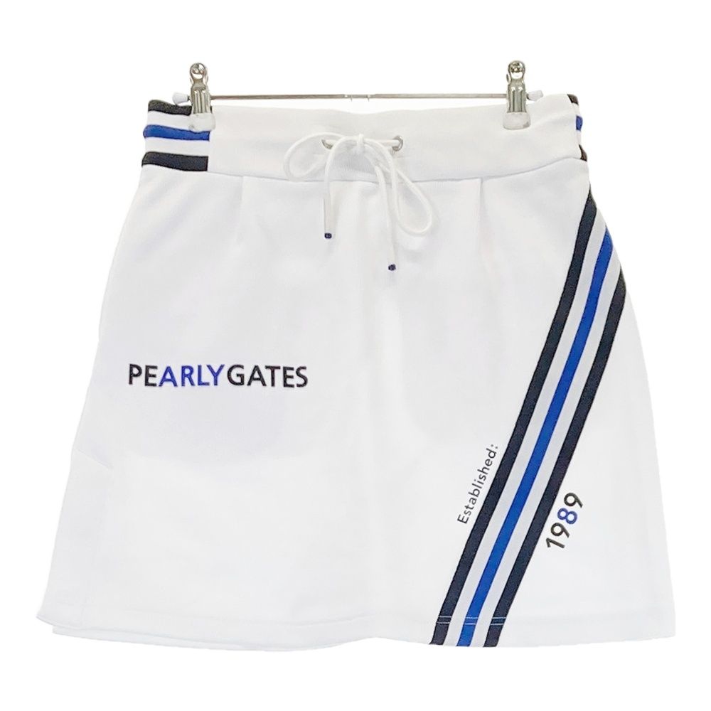 サイズ 1 PEARLY GATES パーリーゲイツ 2025年モデル スカート ホワイト系 240101531147 ゴルフウェア レディース ストスト